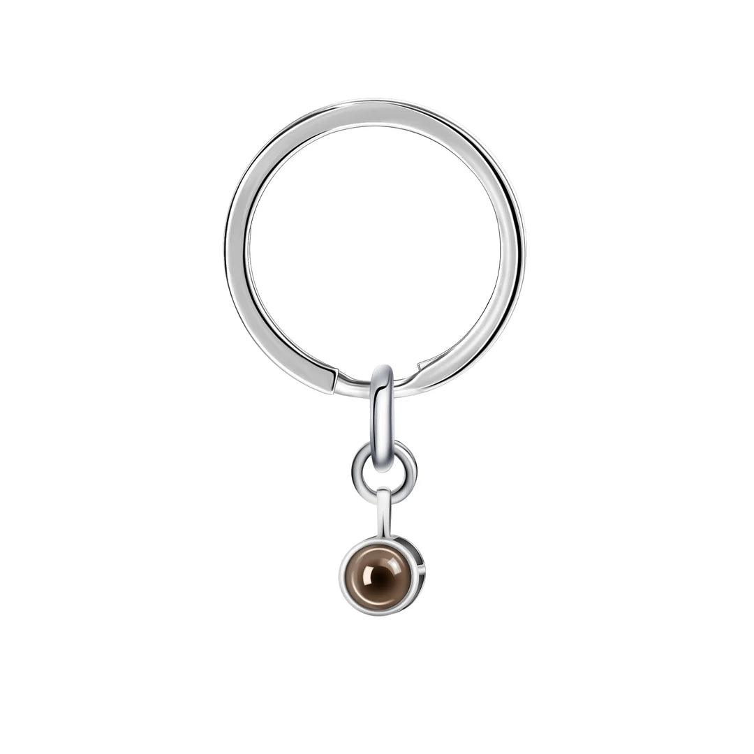 Circle of Love – Custom Pet Photo Projection Keychain