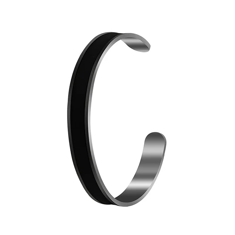 Modern Minimalist Men’s Cuff Bracelet