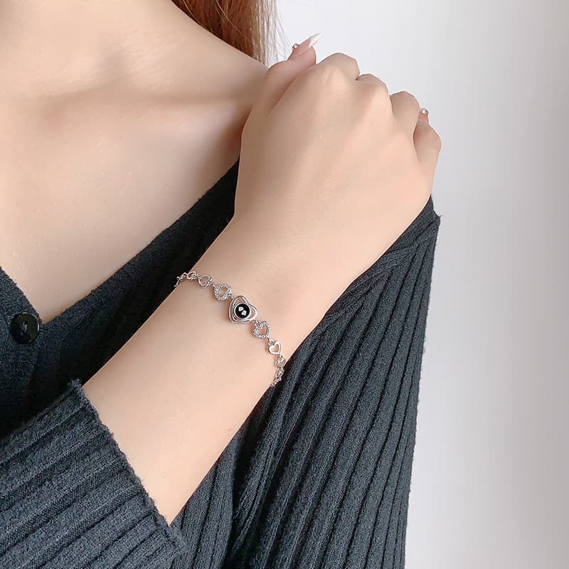 Love That Never Fades – Photo Projection Bracelet