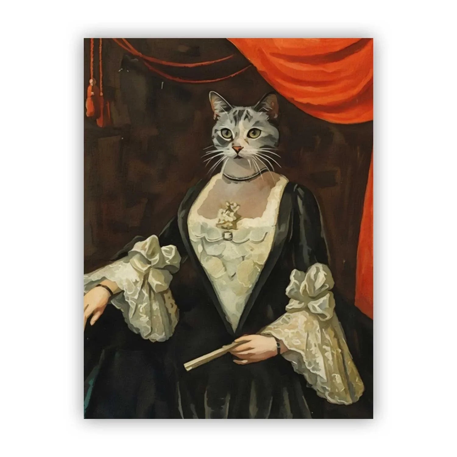 Custom Pet Paint by Numbers – The Noble Duchess