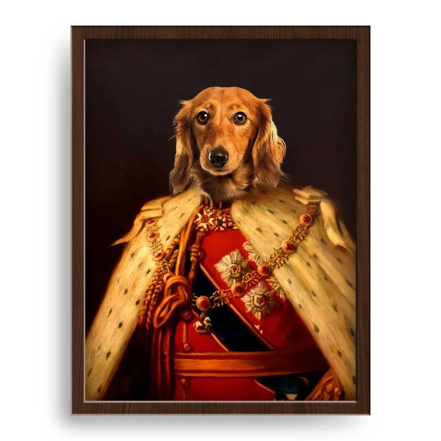 Custom Renaissance Pet Portrait