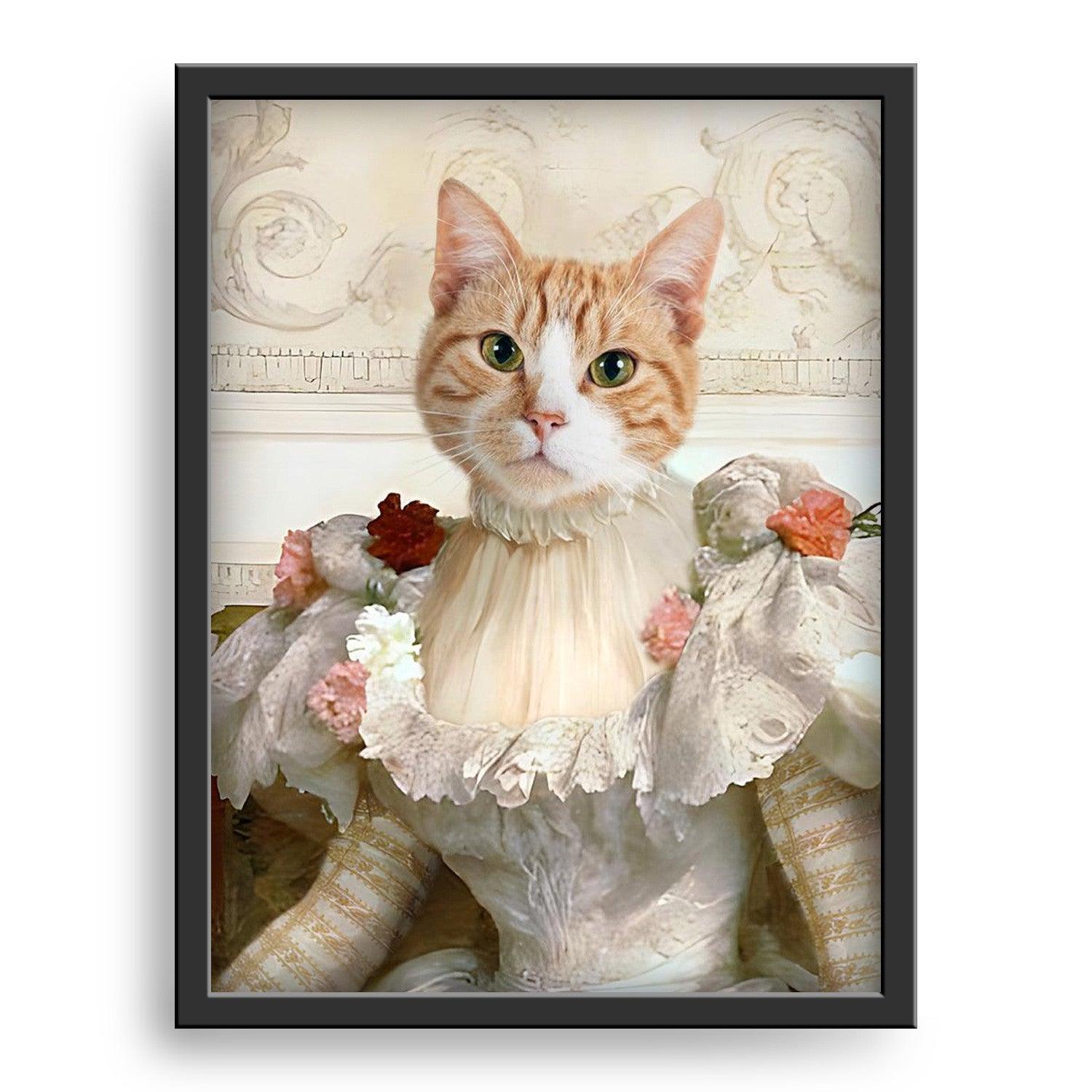 Custom Renaissance Pet Portrait – Personalized Royal Pet Painting