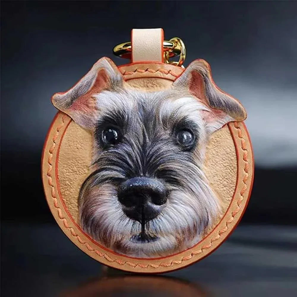 Paw-sonalized Leather Pet Portraits