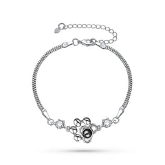 Pawprint of My Heart – Custom Pet Projection Bracelet