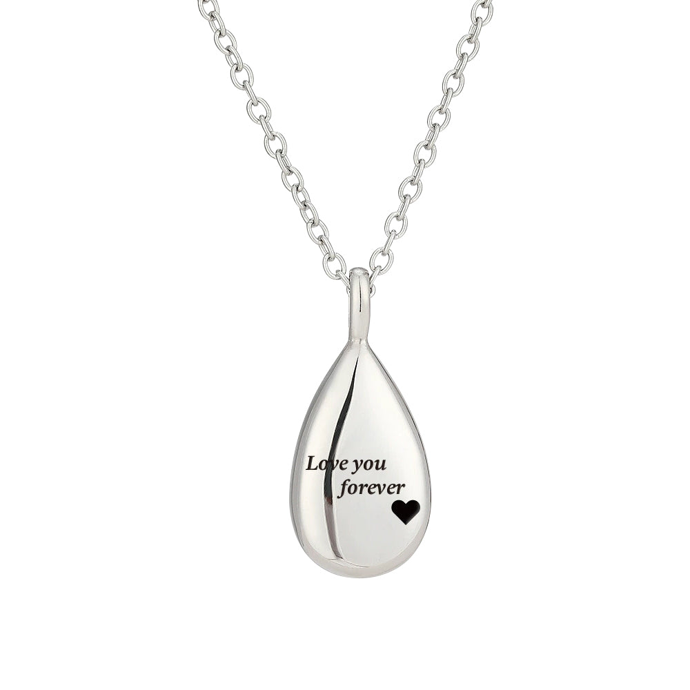 Custom Pet Portrait Memorial Necklace | Personalized Pet Ashes Keepsake