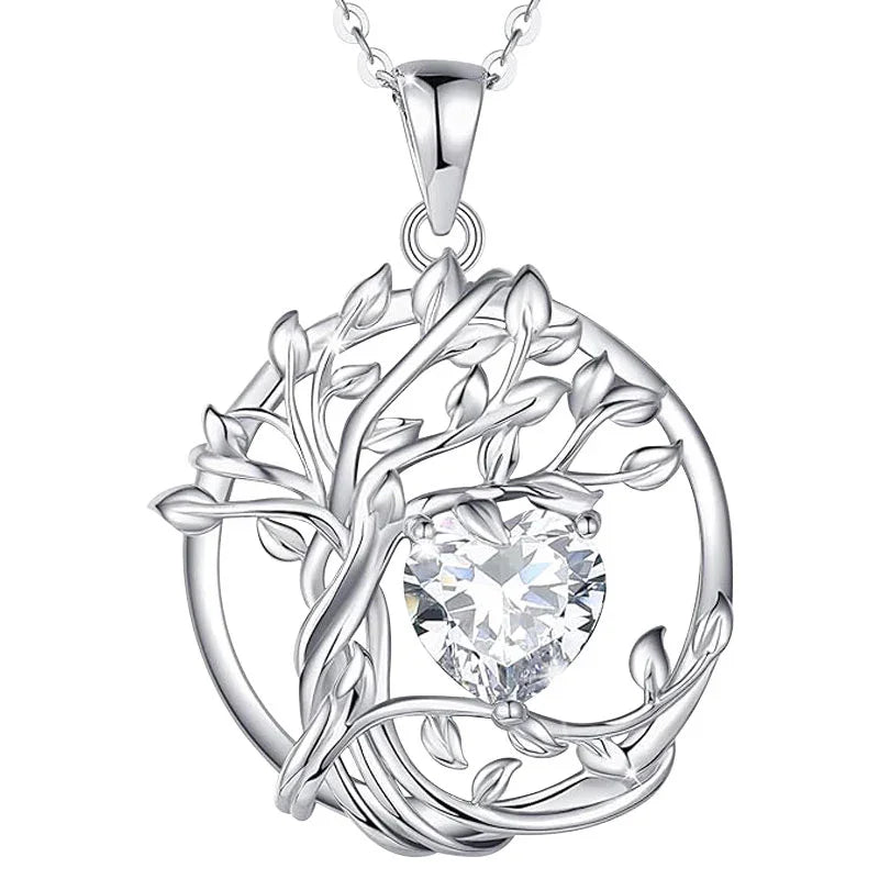 Tree of Life Birthstone Necklace