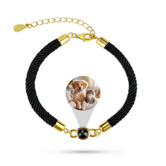 Forever Bond – Custom Pet Photo Projection Bracelet