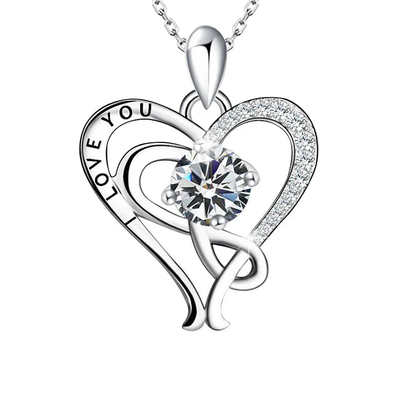 Boundless Heart Birthstone Necklace