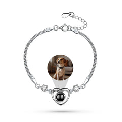 Heart of My Pet – Custom Pet Photo Projection Bracelet