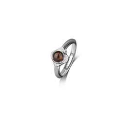 LuckyPaw – Custom Four-Leaf Clover Pet Photo Projection Ring