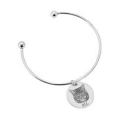 Custom Engraved Pet Photo Bracelet | A Meaningful Personal Keepsake