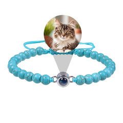 Vivid Paw – Personalized Pet Projection Beaded Bracelet