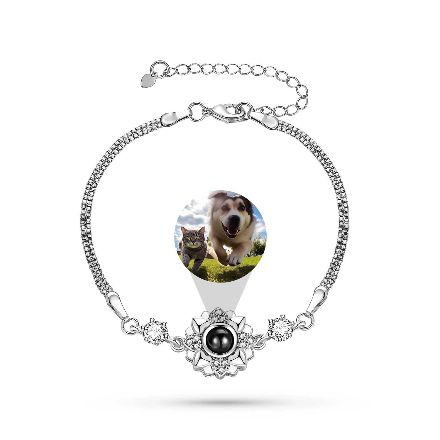 Lotus Light – Custom Projection Bracelet for Pet Lovers