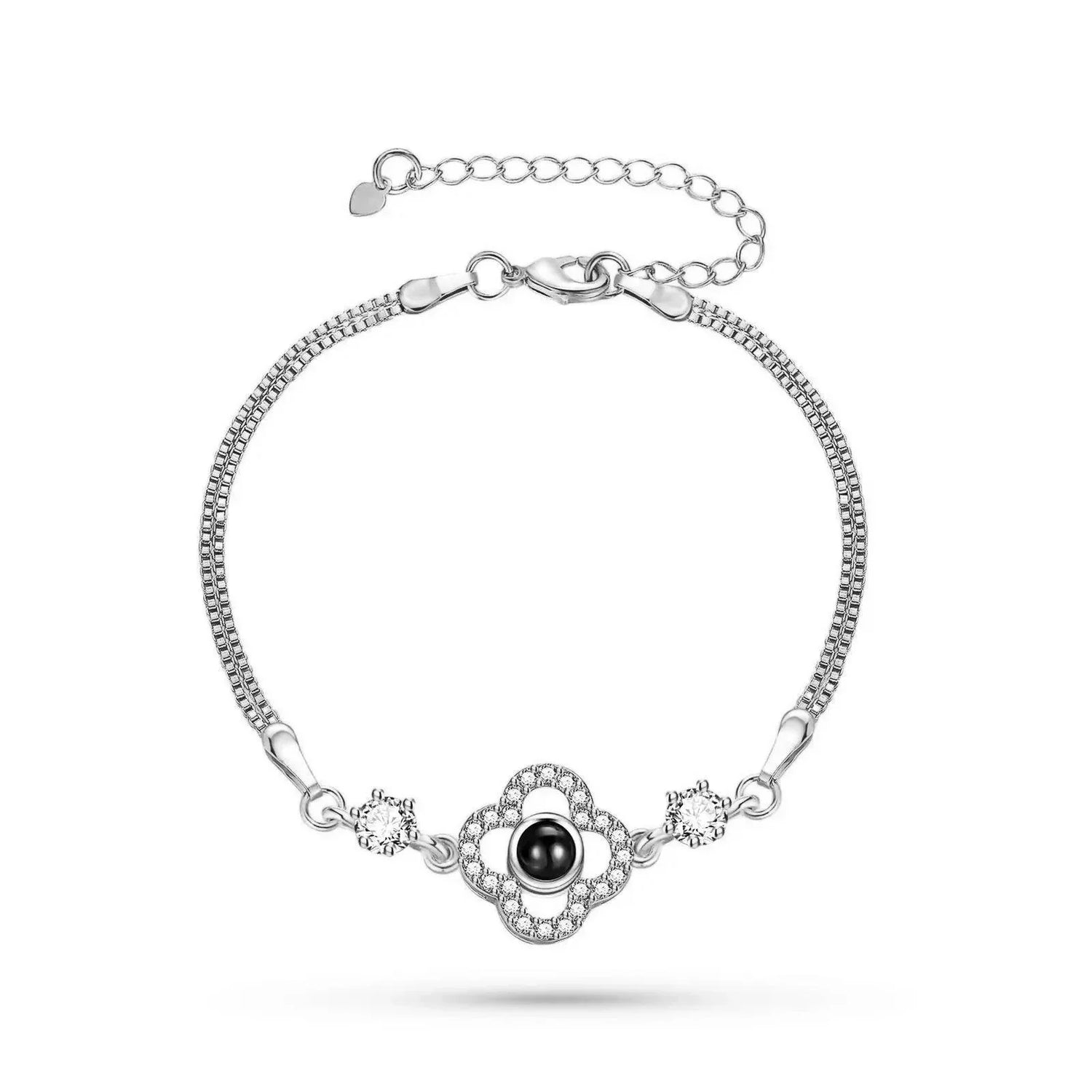 Lucky Clover – Custom Photo Projection Bracelet