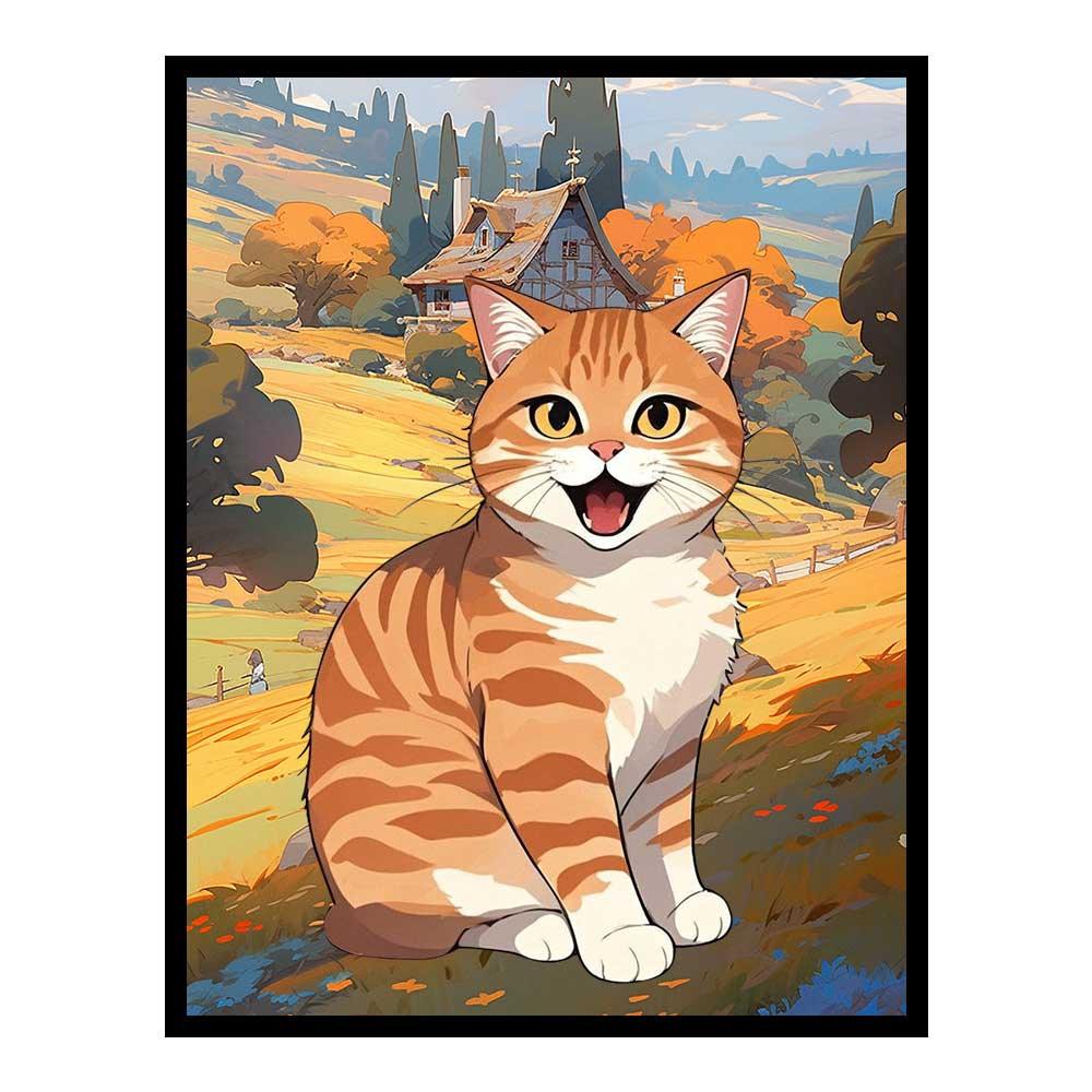 Custom Pet Light Reveal Portrait – Line Art Style