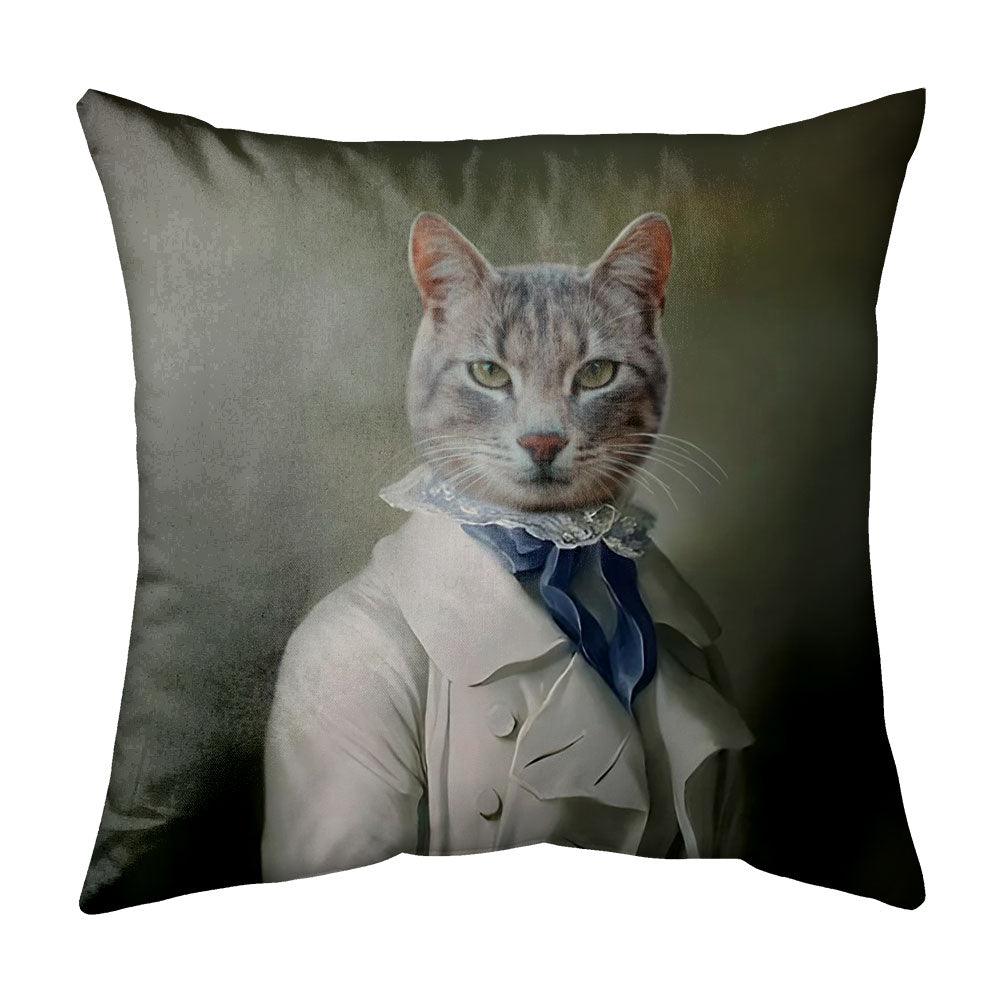 Custom Renaissance Pet Portrait Pillow