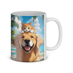 Custom Pet Cartoon Portrait Mug