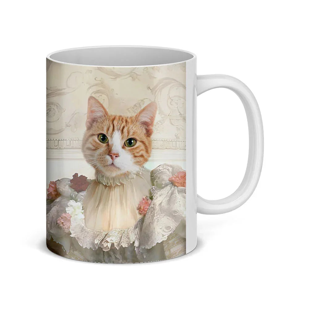 Custom Renaissance Pet Portrait Mug