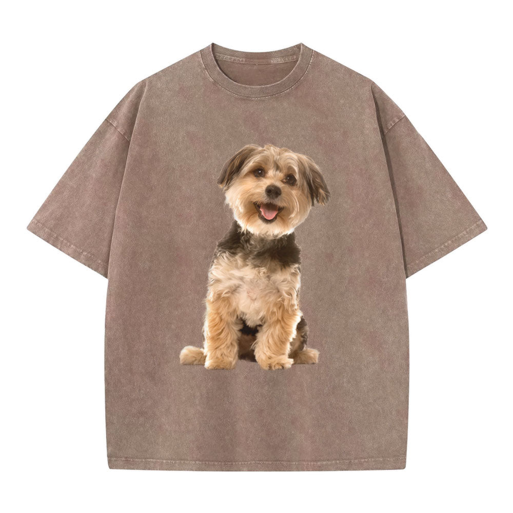 Custom Pet Photo T-Shirt – Your Pet, Your Style