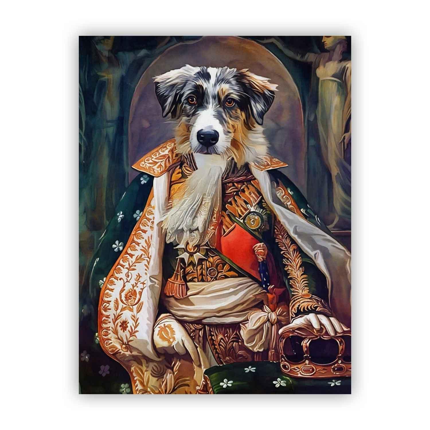 Custom Pet Paint by Numbers – The Emperor