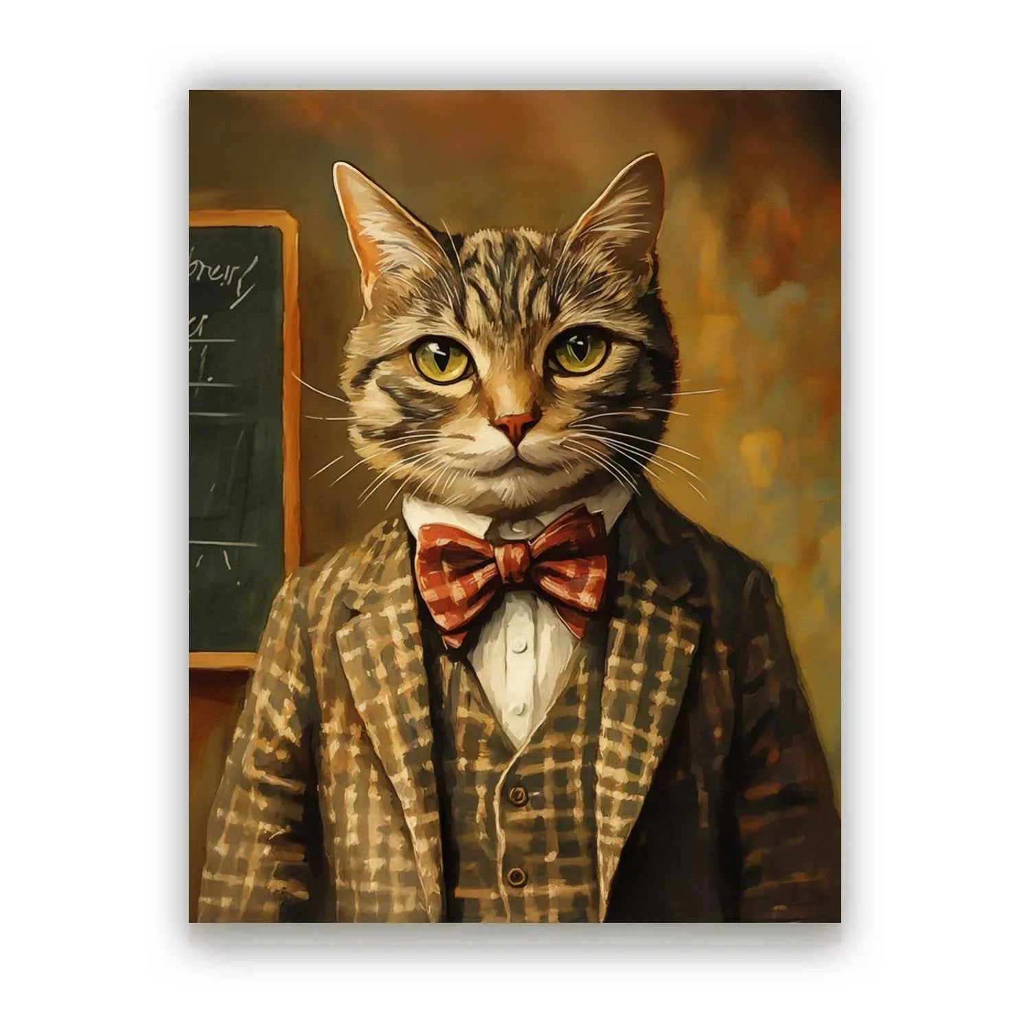 Custom Pet Paint by Numbers – The Professor