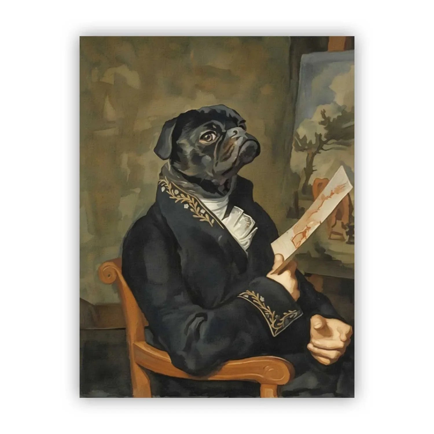 Custom Pet Paint by Numbers – The Court Painter