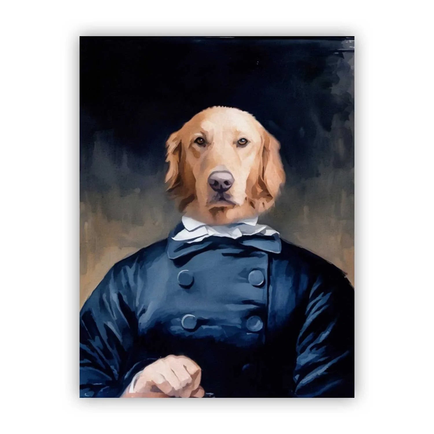 Custom Pet Paint by Numbers – The Wise Scholar