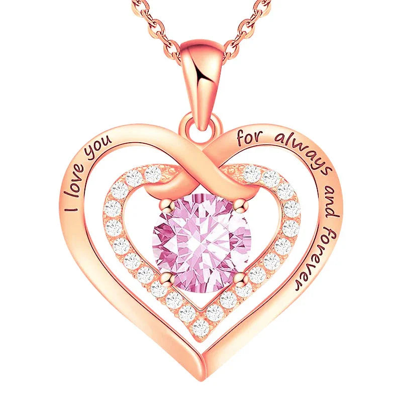 Endless Vow Birthstone Necklace