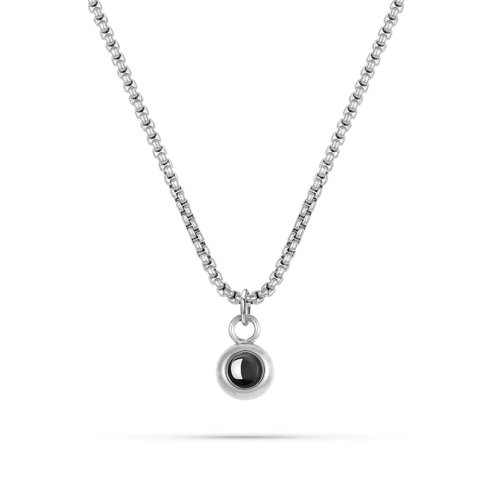 Circle of Love – Custom Pet Photo Projection Necklace