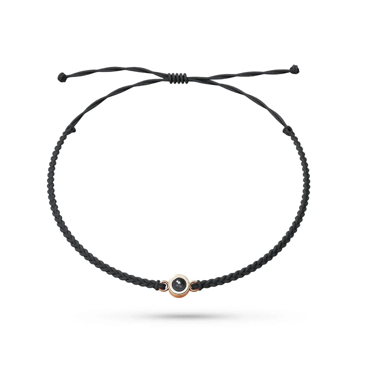 Always With Me – Personalized Photo Braided Bracelet