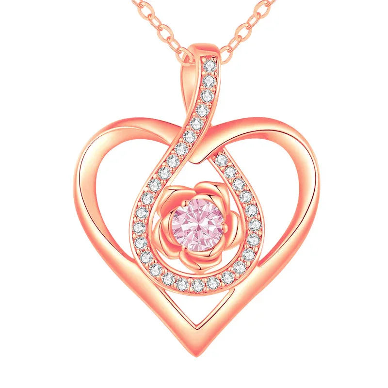 Grace Blossom Birthstone Necklace