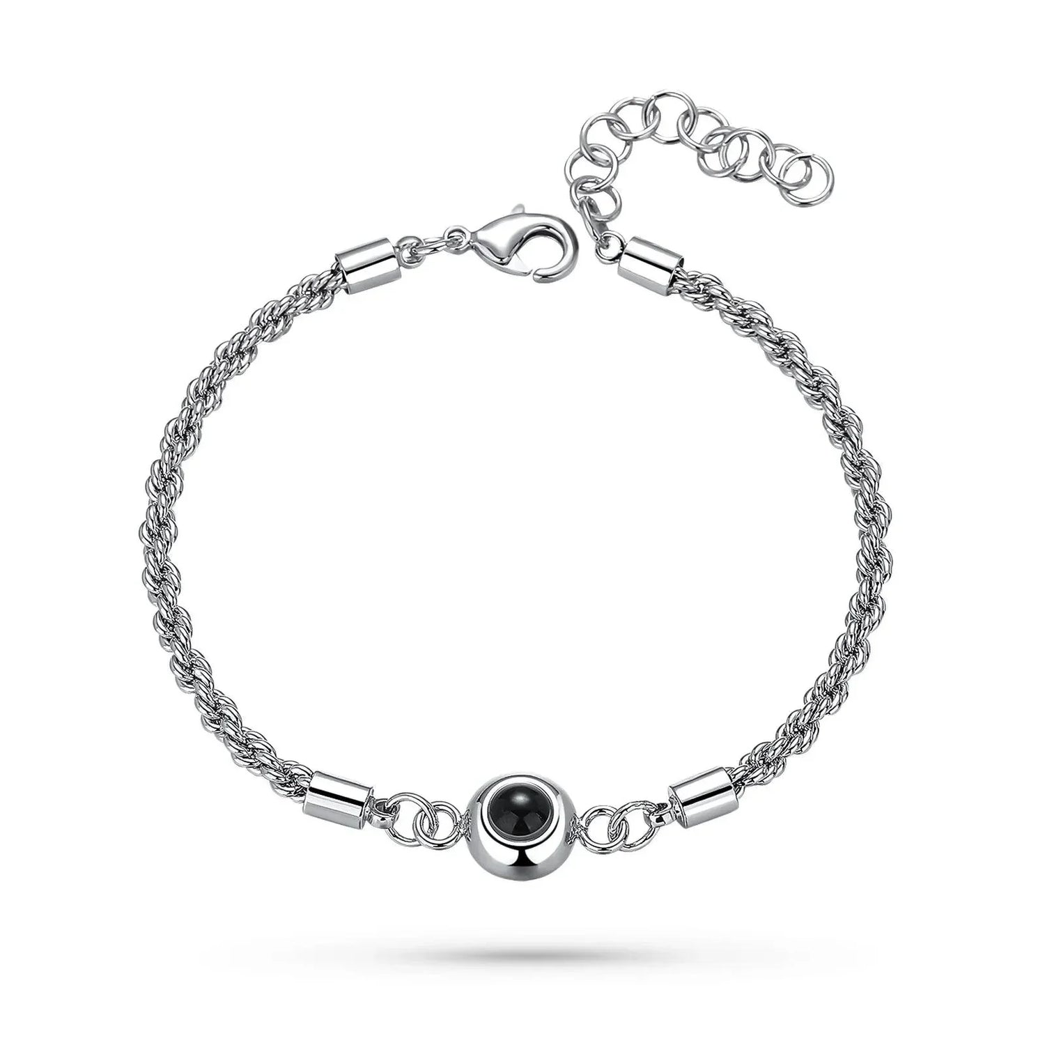 Pawprint Glow – Custom Photo Projection Bracelet