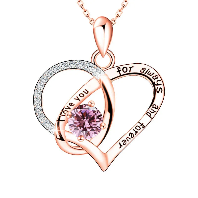 Always & Forever Birthstone Necklace