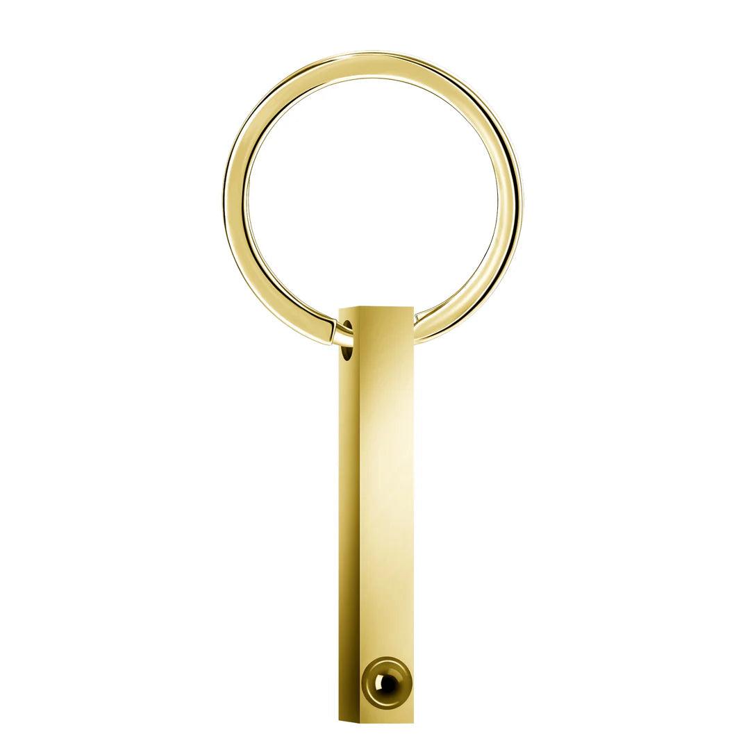 Forever With Me – Minimalist Pet Projection Keychain