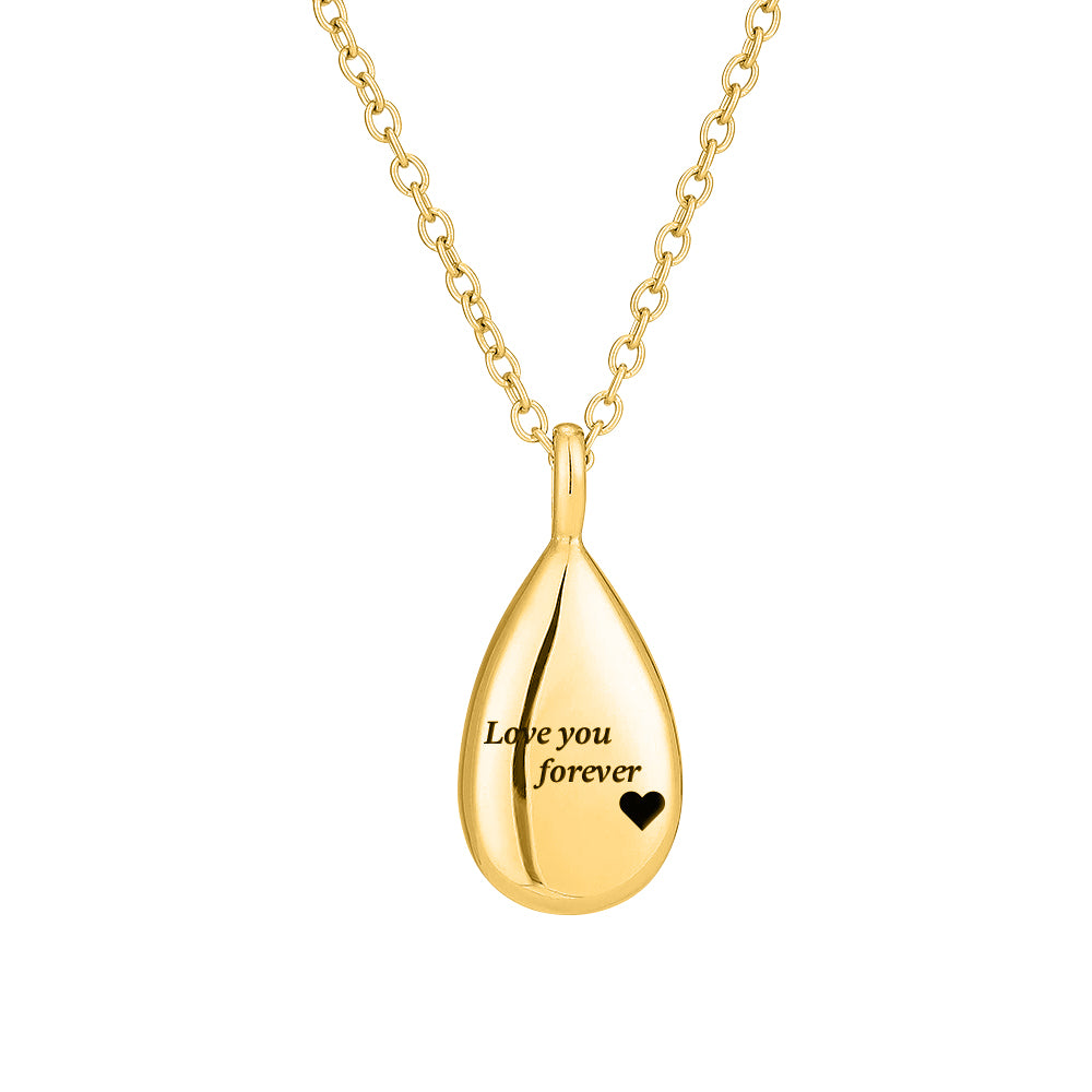 Custom Pet Portrait Memorial Necklace | Personalized Pet Ashes Keepsake