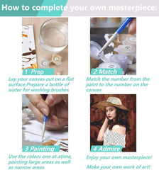 Custom Pet Paint by Numbers – The Aristocratic Beau