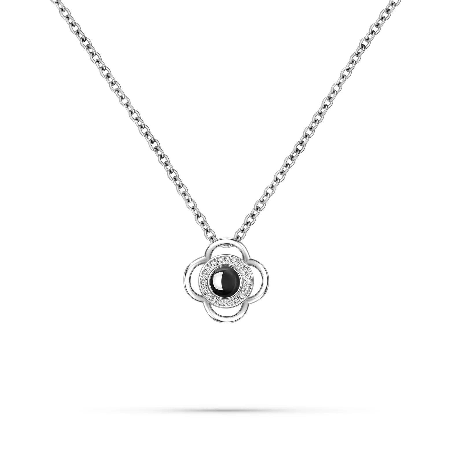 Forever in Bloom – Personalized Pet Photo Necklace