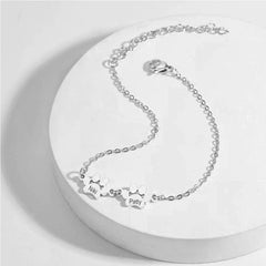 Custom Engraved Paw Print Bracelet | Personalised Pet Memory Jewellery