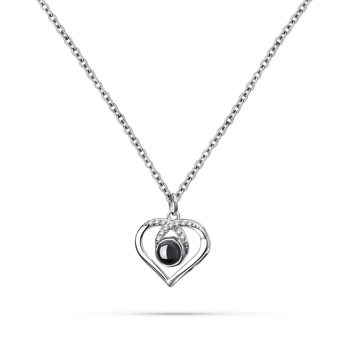 Loyal Heart – Custom Pet Photo Projection Necklace