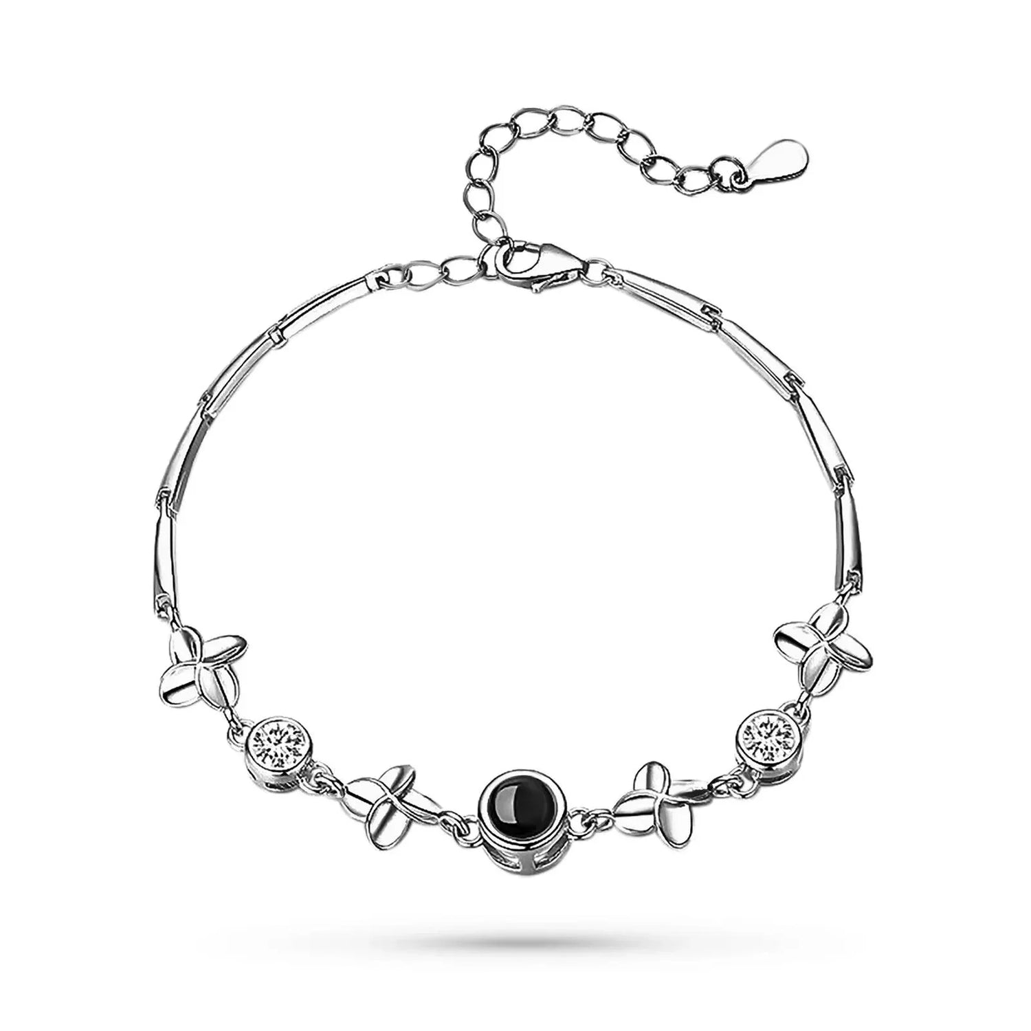 Floral Path – Custom Photo Projection Bracelet