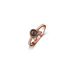 MeowGleam – Custom Cat Ear Pet Photo Projection Ring