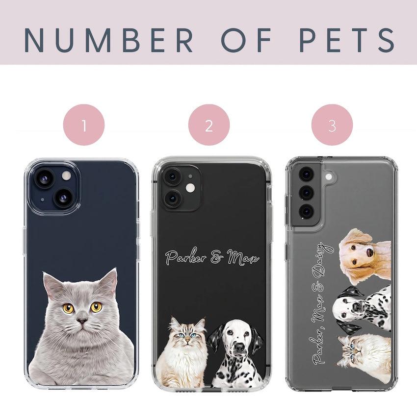 Customized Pet Portrait Phone Case