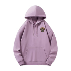 Essential Lightweight Custom Pet Embroidered Drawstring Hoodie