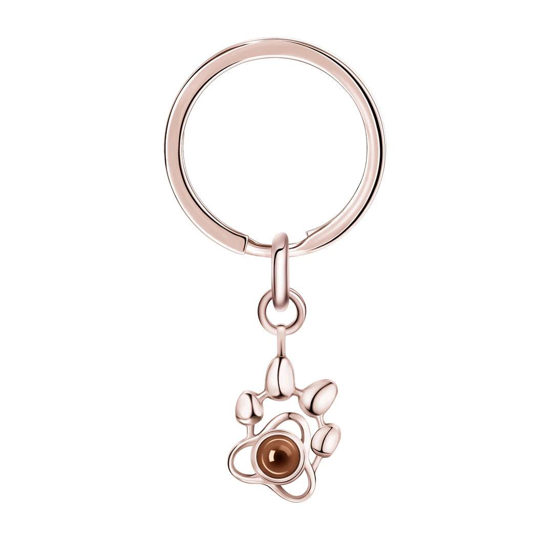 Print of Love – Custom Pet Photo Projection Keychain