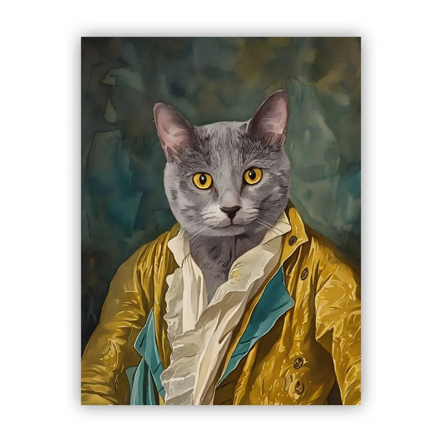 Custom Pet Paint by Numbers – The Golden Baron