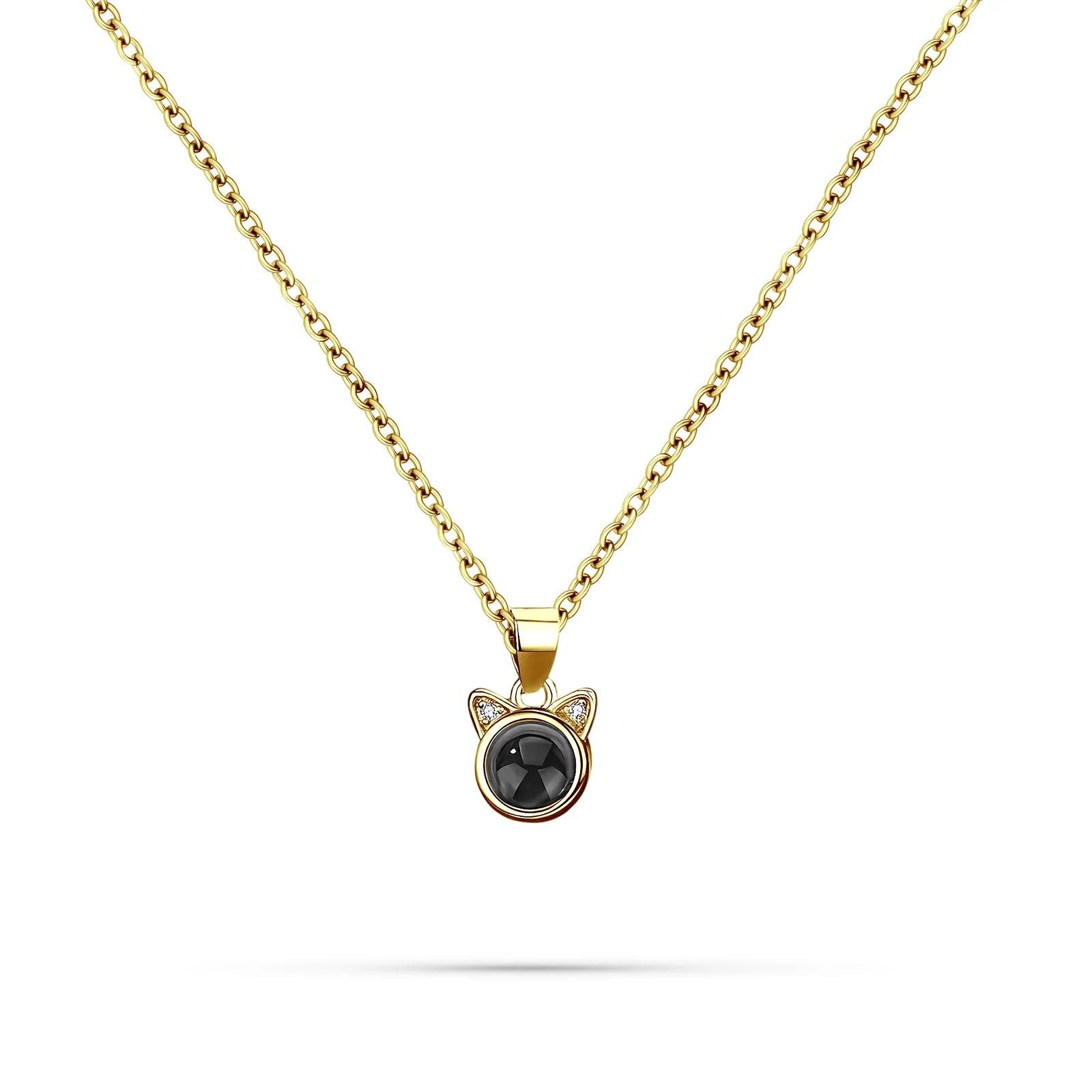 Meowlight Memory – Personalized Cat Projection Pendant