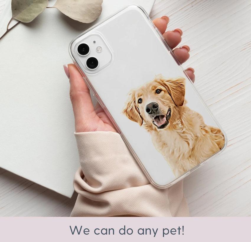 Customized Pet Portrait Phone Case