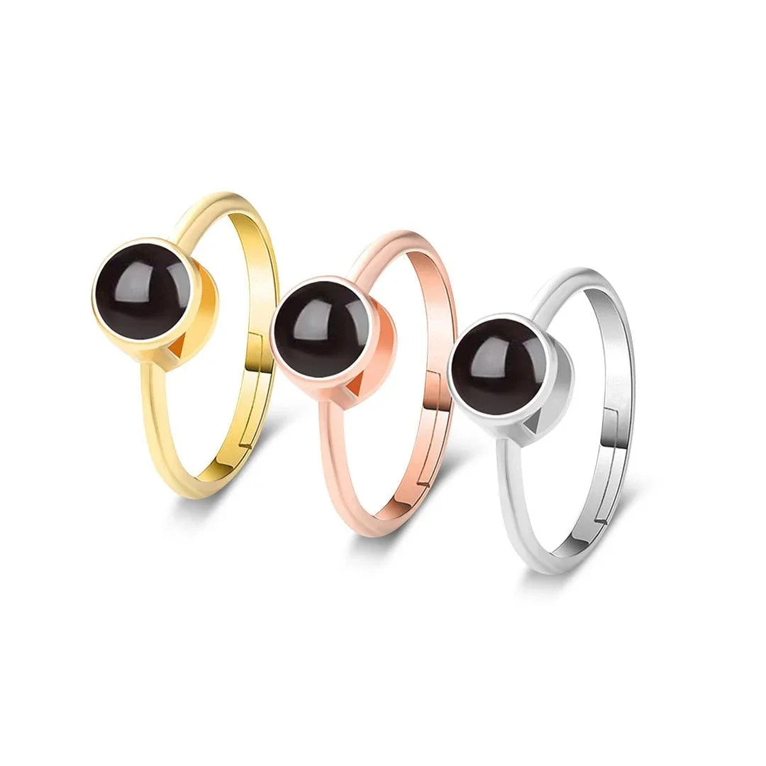 Projection Ring PureBond – Custom Photo Projection Ring – Furmino