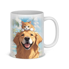 Custom Pet Cartoon Portrait Mug
