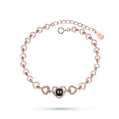 Hearts of Love – Custom Pet Photo Projection Bracelet